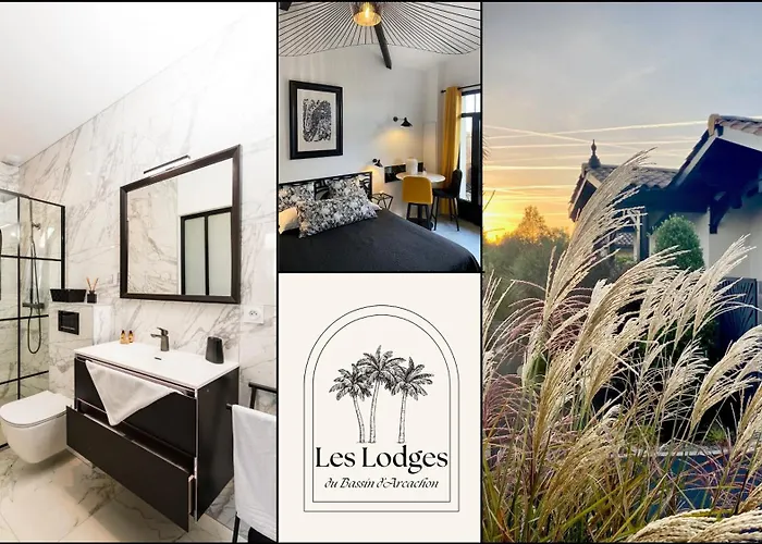Hotel Particulier - Les Lodges Du Bassin D\'Arcachon- Petit-Dejeuner Sur Demande- Prestations Haut De Gamme